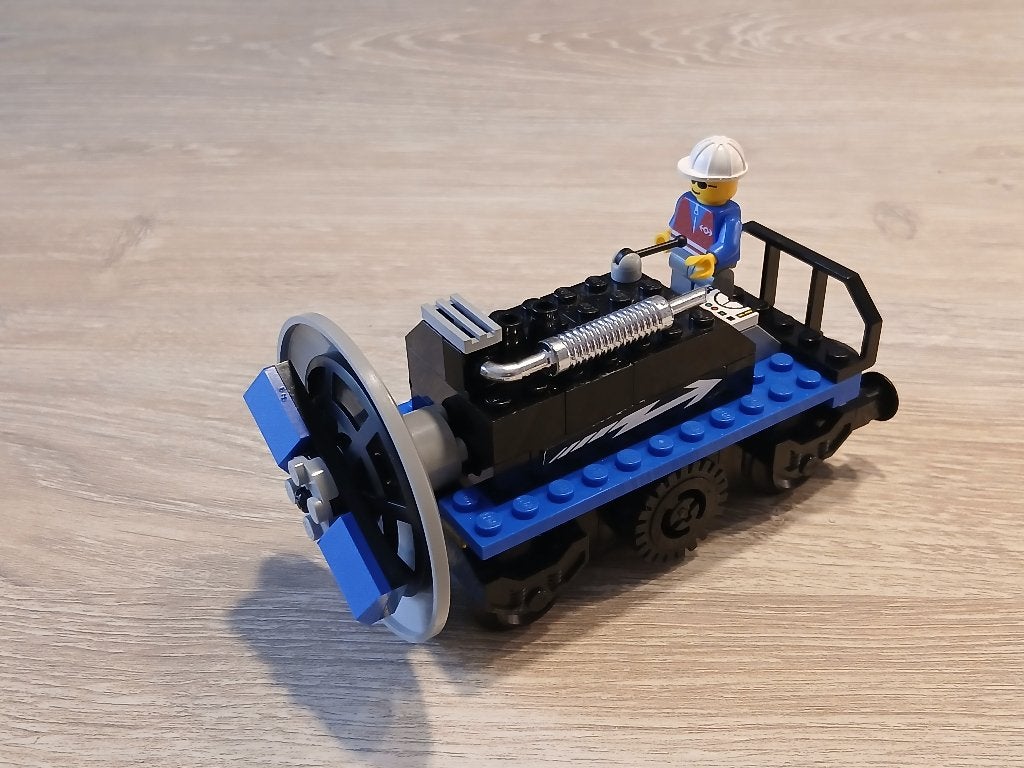 Lego 4533 Train Track Snow Remover, Ophalen of Verzenden, Gebruikt, Lego