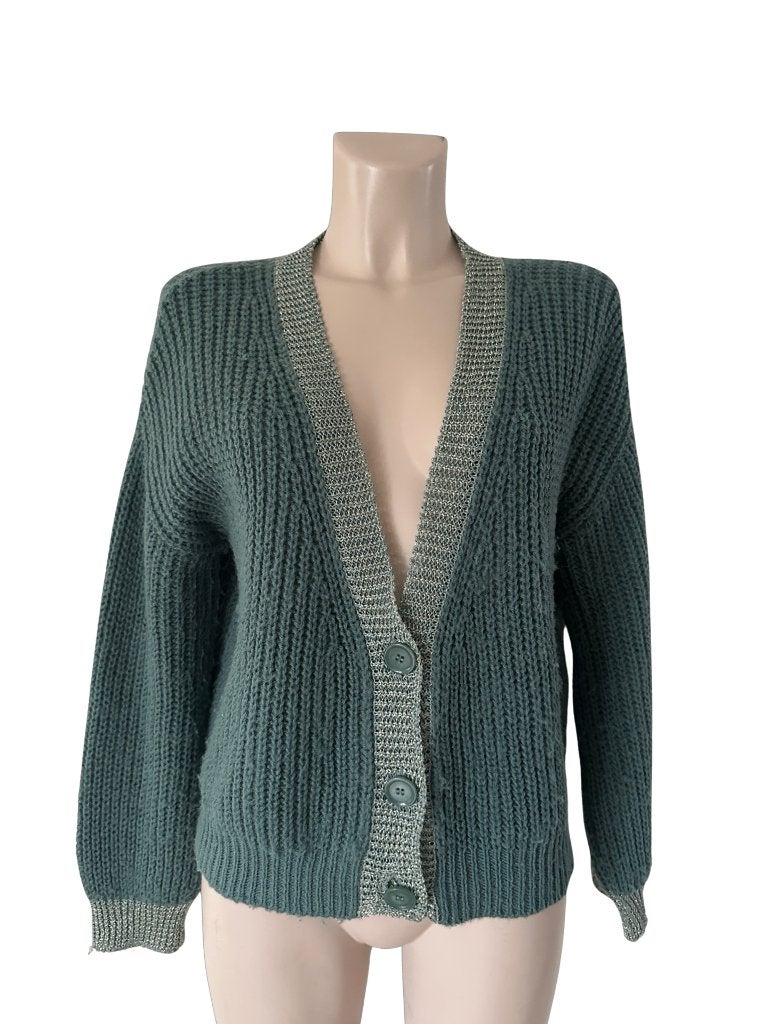 Anna van Toor vest S, Ophalen of Verzenden, Zo goed als nieuw, Groen