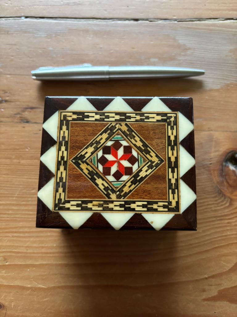 Snuisterijen - juwelendoosje jaren ‘80, Verzamelen, Retro, Huis en Inrichting, Ophalen of Verzenden