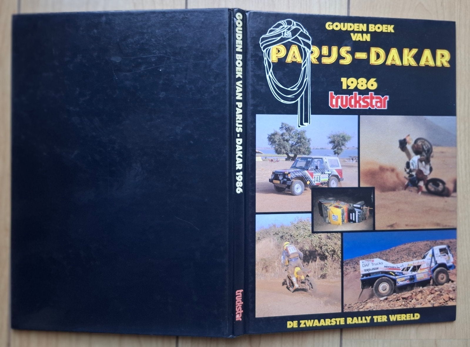 DAF TurboTwin, Parijs Dakar 1986. € 5,--, Ophalen of Verzenden, Zo goed als nieuw, Overige merken