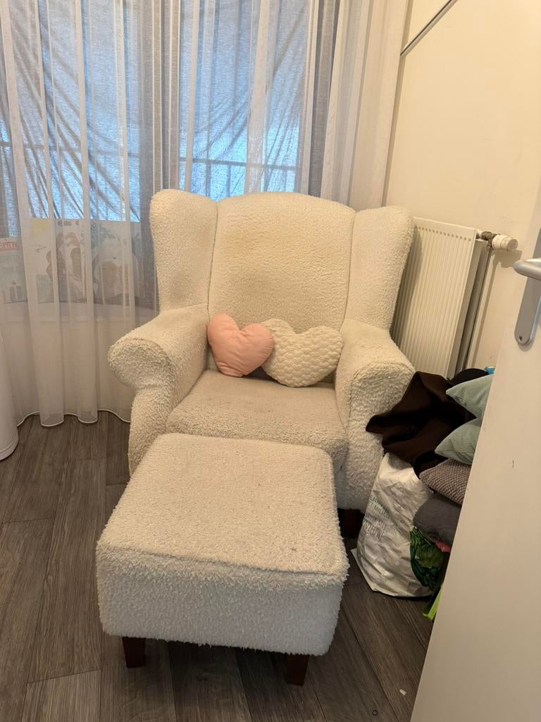 Teddy fauteuil, Huis en Inrichting, Banken | Sofa's en Chaises Longues, Ophalen of Verzenden, Gebruikt, Eenpersoons, Minder dan 150 cm