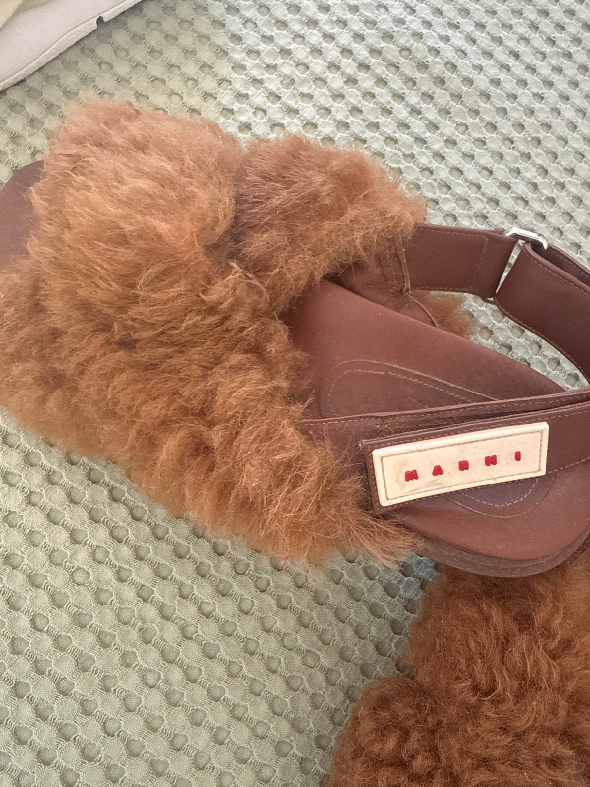 Marni Italy Sandalen Maat 40 - Zo goed als nieuw, Kleding | Dames, Ophalen of Verzenden, Zo goed als nieuw, Bruin, Sandalen of Muiltjes