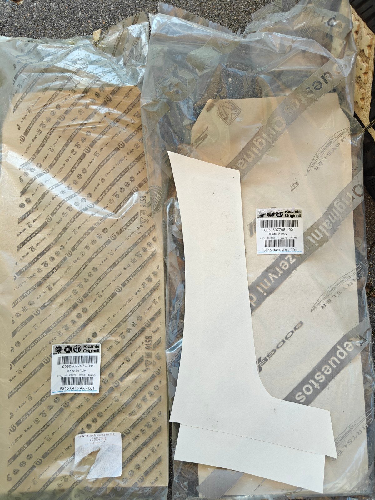 Originele Alfa Romeo 159 sw steenslag stickers (Nieuw), Ophalen, Nieuw, Alfa Romeo