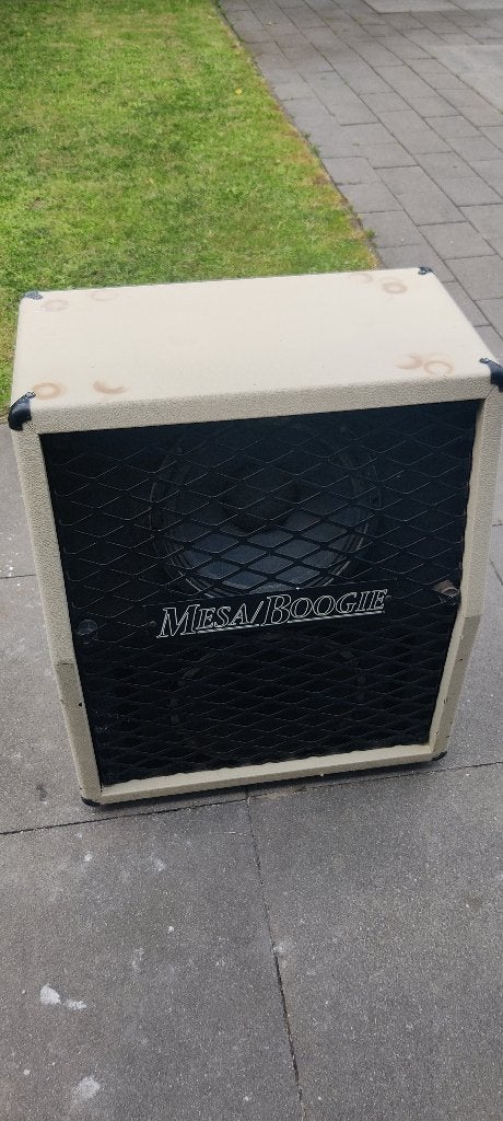 mesa boogie 2x12 slant cabinet evm luidsprekers, Muziek en Instrumenten, Ophalen, Gebruikt