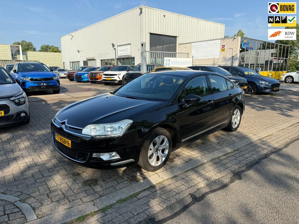 Citroen C5 1.6 VTi Business Automaat, Navi Nette auto, Auto's, Euro 5, Gebruikt, 4 cilinders, Leder en Stof