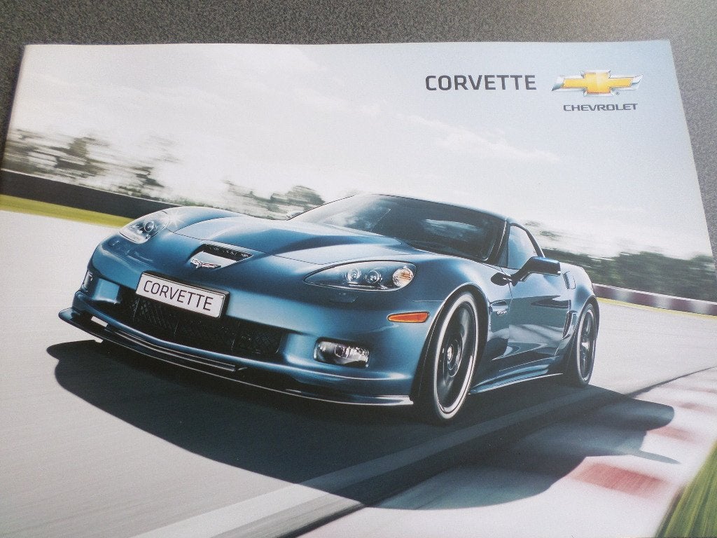 Chevrolet Corvette C6 Z06 & ZR1 Brochure, Ophalen of Verzenden, Zo goed als nieuw, Chevrolet