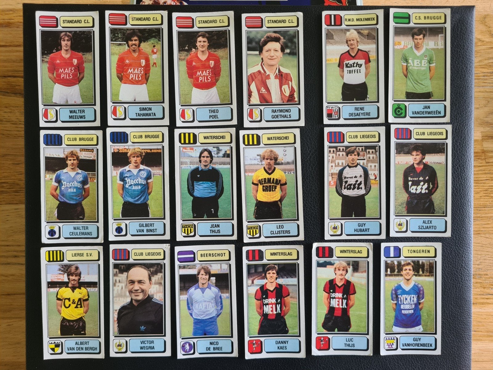 oude panini stickers, Ophalen of Verzenden, Meerdere stickers