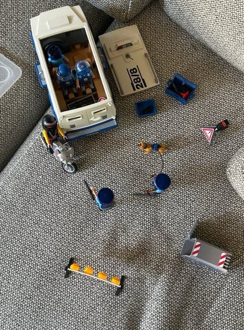 Playmobil Politie Set 6878 en 9371 - Compleet Pakket, Gebruikt, Complete set, Voertuig, Ophalen of Verzenden