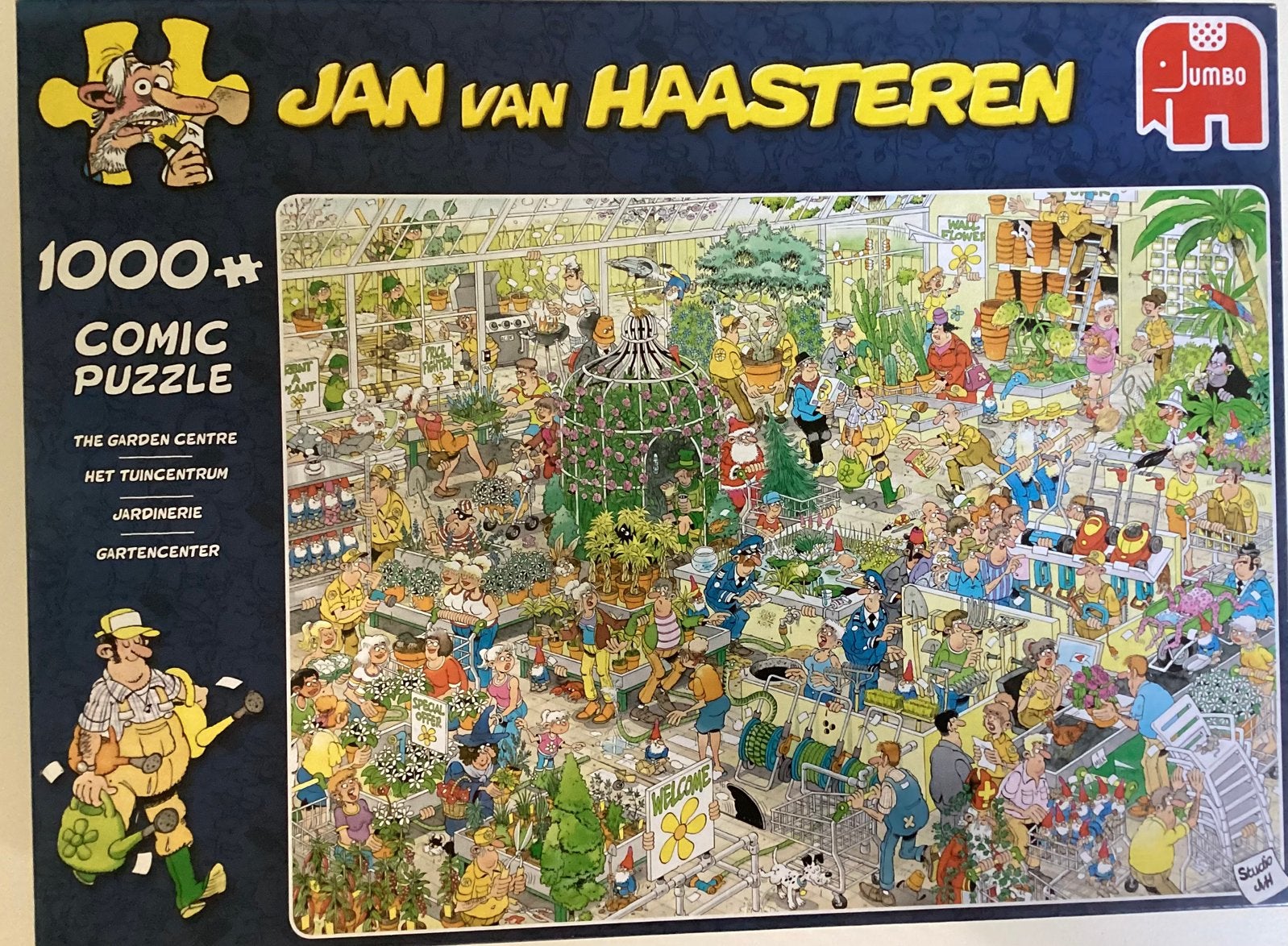 Jan van Haasteren Het Tuincentrum, Ophalen of Verzenden, 500 t/m 1500 stukjes, Zo goed als nieuw