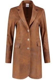 Helena Hart suede look lange blazer camel nieuw S, Kleding | Dames, Jasjes, Kostuums en Pakken, Bruin, Nieuw, Jasje, Maat 36 (S)