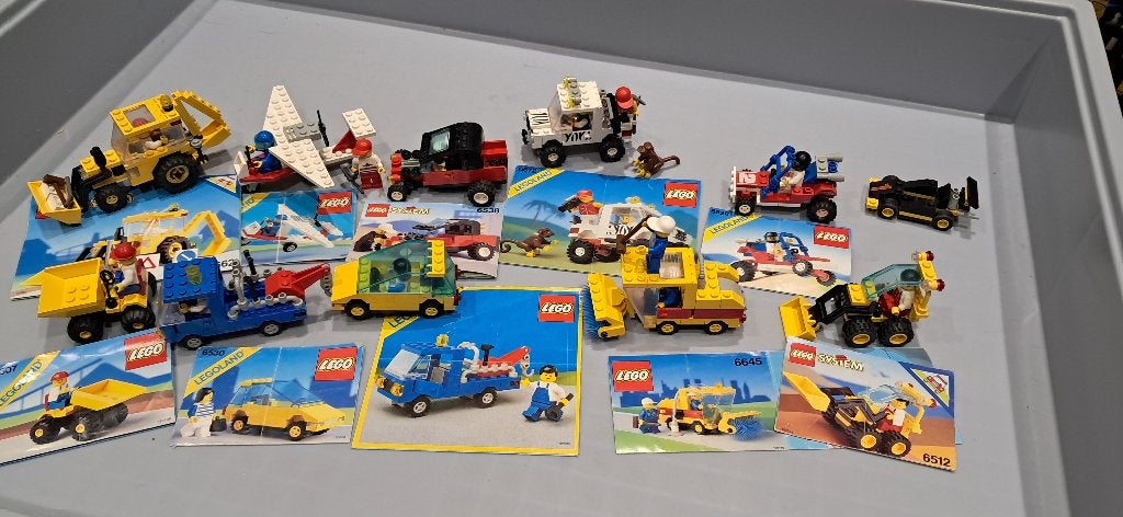 Partij LEGO auto's, Gebruikt, Lego, Ophalen of Verzenden, Compleet