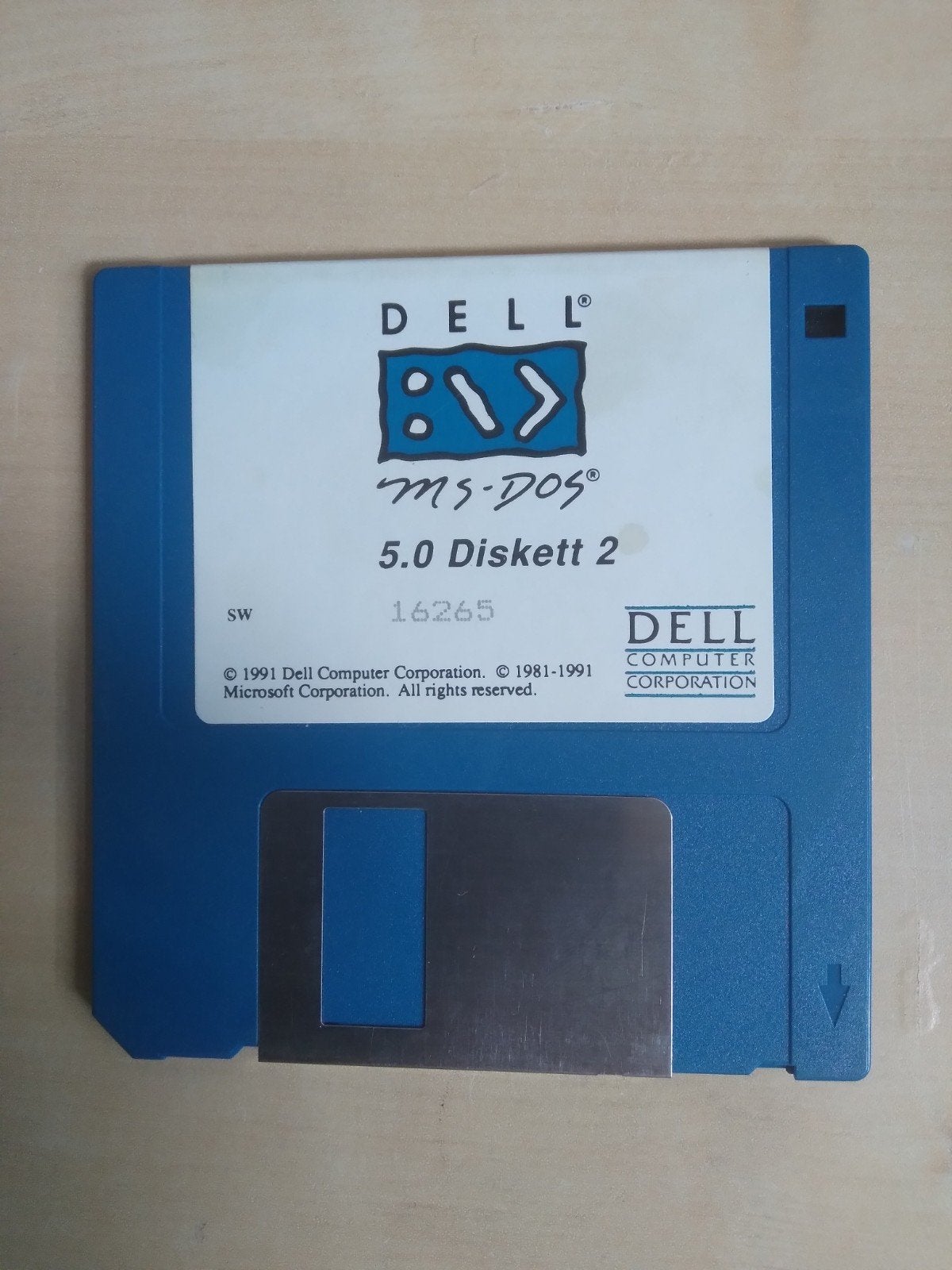 Foto 3 van Dell MS-DOS 5.0 Diskette Set (3 stuks)
