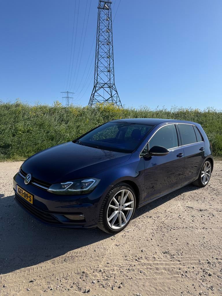Volkswagen Golf 1.5 TSI 150pk 7-DSG 2019 Blauw, Auto's, Stof, 1498 cc, 4 cilinders, 150 pk