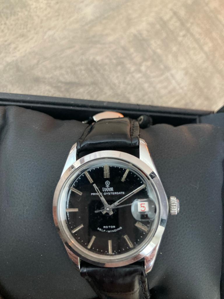 Tudor Prince Oysterdate Big Rose (+-1961) - Horloge, Staal, Met bandje, Polshorloge, 1960 of later