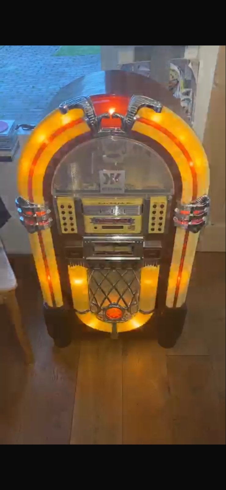Jukebox Rotronic - Retro Stijl Muziekspeler, Verzamelen, Automaten | Jukeboxen, Ophalen of Verzenden, Gebruikt, 1970 tot heden