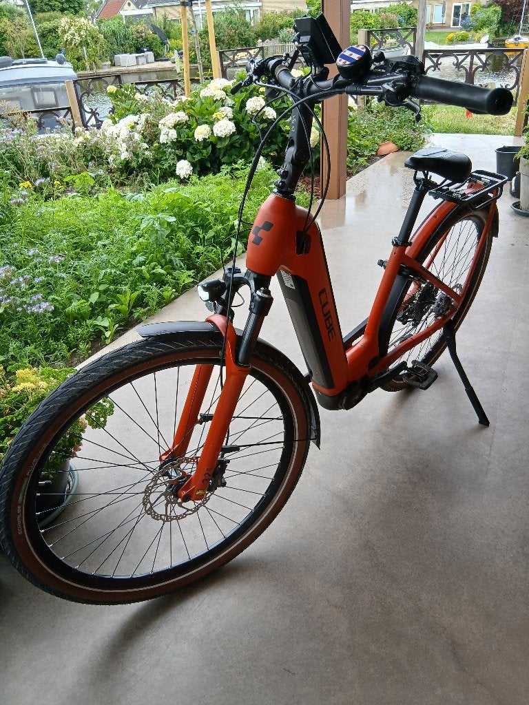 E-bike, Fietsen en Brommers, Elektrische fietsen, Ophalen, Gebruikt, 47 tot 51 cm, Cube