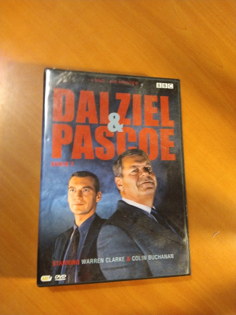 4-DVD Dalziel & Pascoe. Serie 7, Vanaf 12 jaar, Ophalen of Verzenden, Zo goed als nieuw, Detective en Krimi