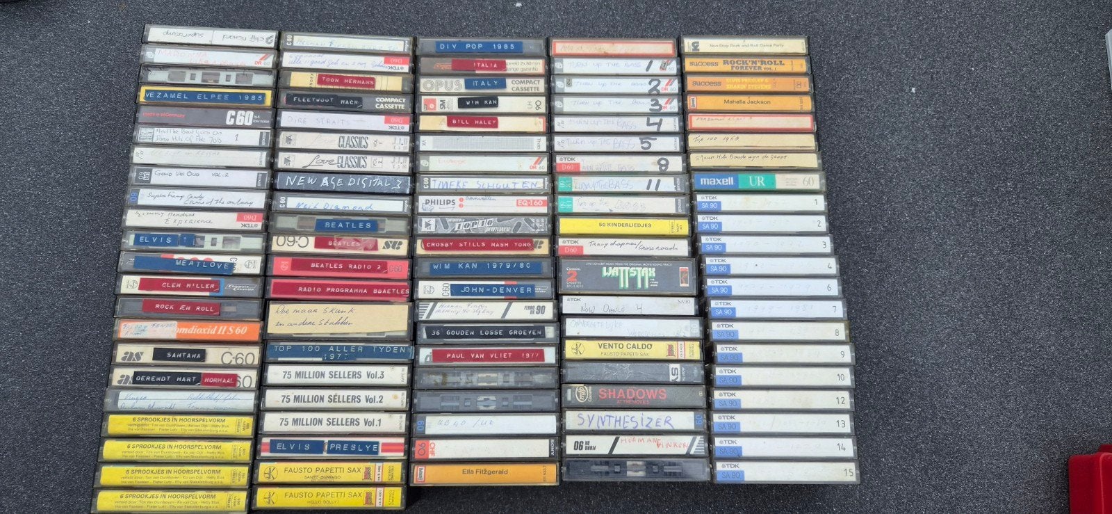 Cassettebandjes, Ophalen of Verzenden, Gebruikt, Overige genres, 2 t/m 25 bandjes