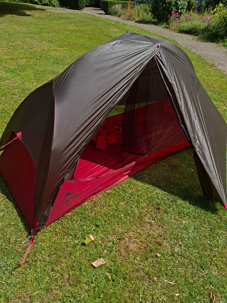 MSR Freelight 1 persoons tent incl footprint, Caravans en Kamperen, Tenten, Ophalen, Nieuw