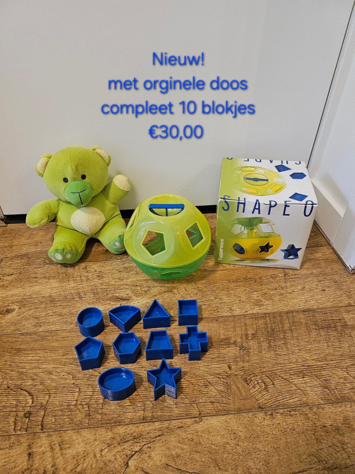Tupperware tuppertoys nieuwe Hollebol vormenstoof, Ophalen of Verzenden, Nieuw, Overige kleuren, Overige typen