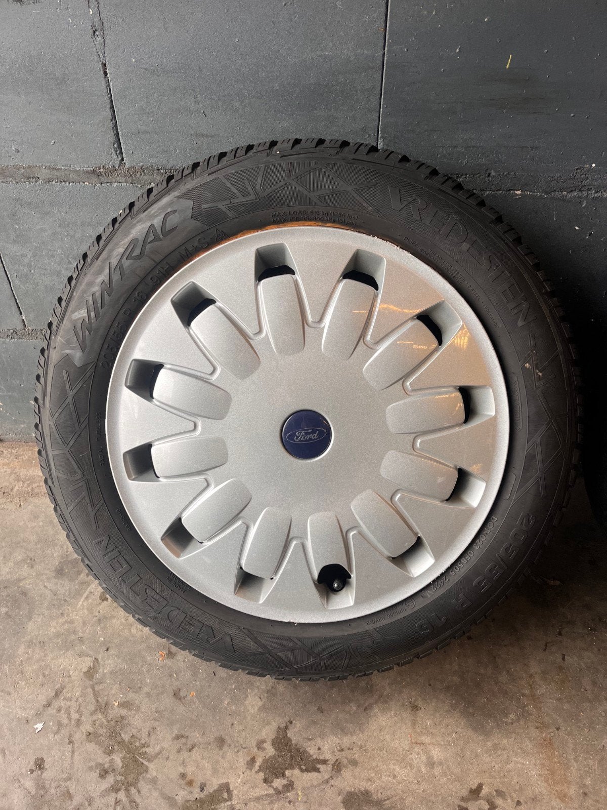 16" Originele Ford Focus Mondeo Winterset Vredestein, Auto-onderdelen, Gebruikt, Klanten@ford.com, Banden en Velgen, 1181VX