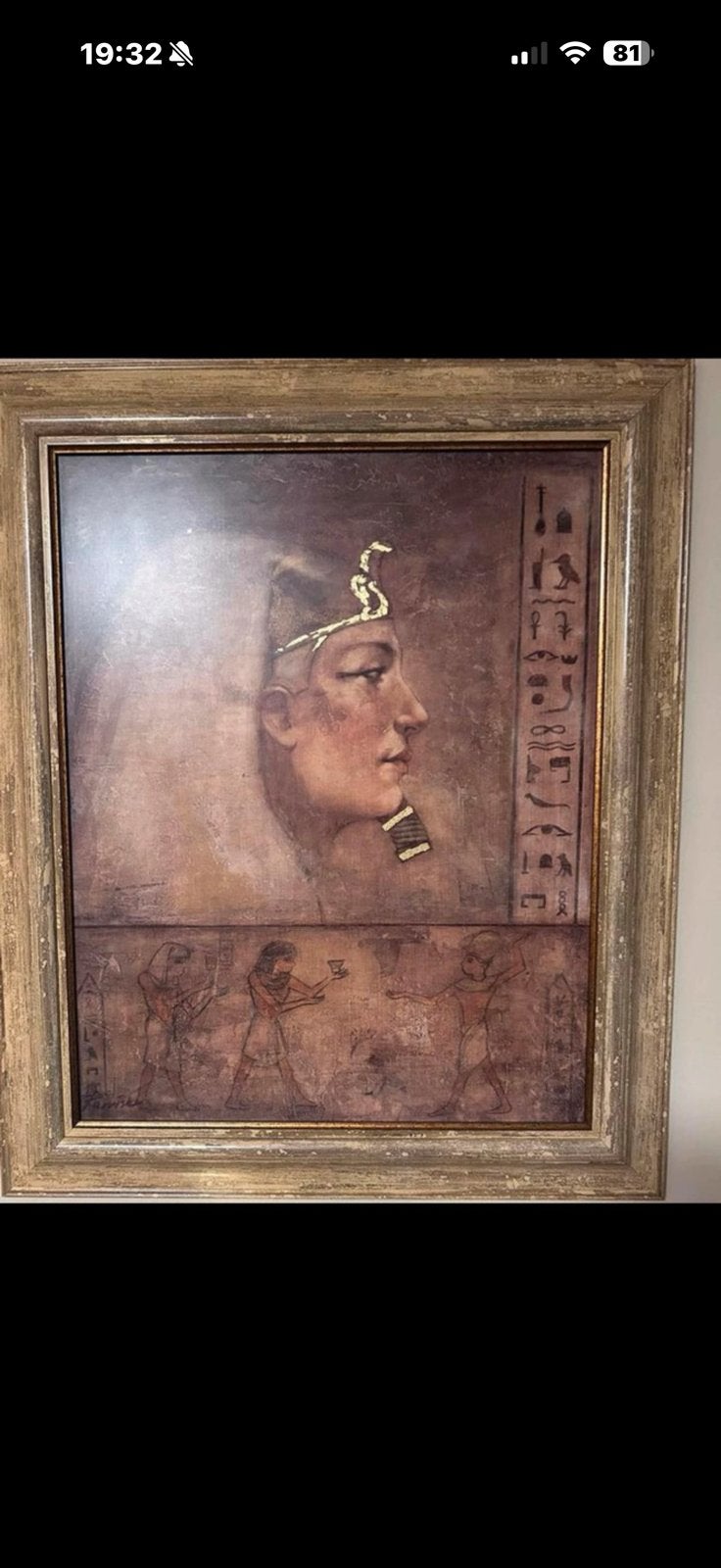 Te koop twee Cleopatra schilderijen, Antiek en Kunst, Ophalen of Verzenden