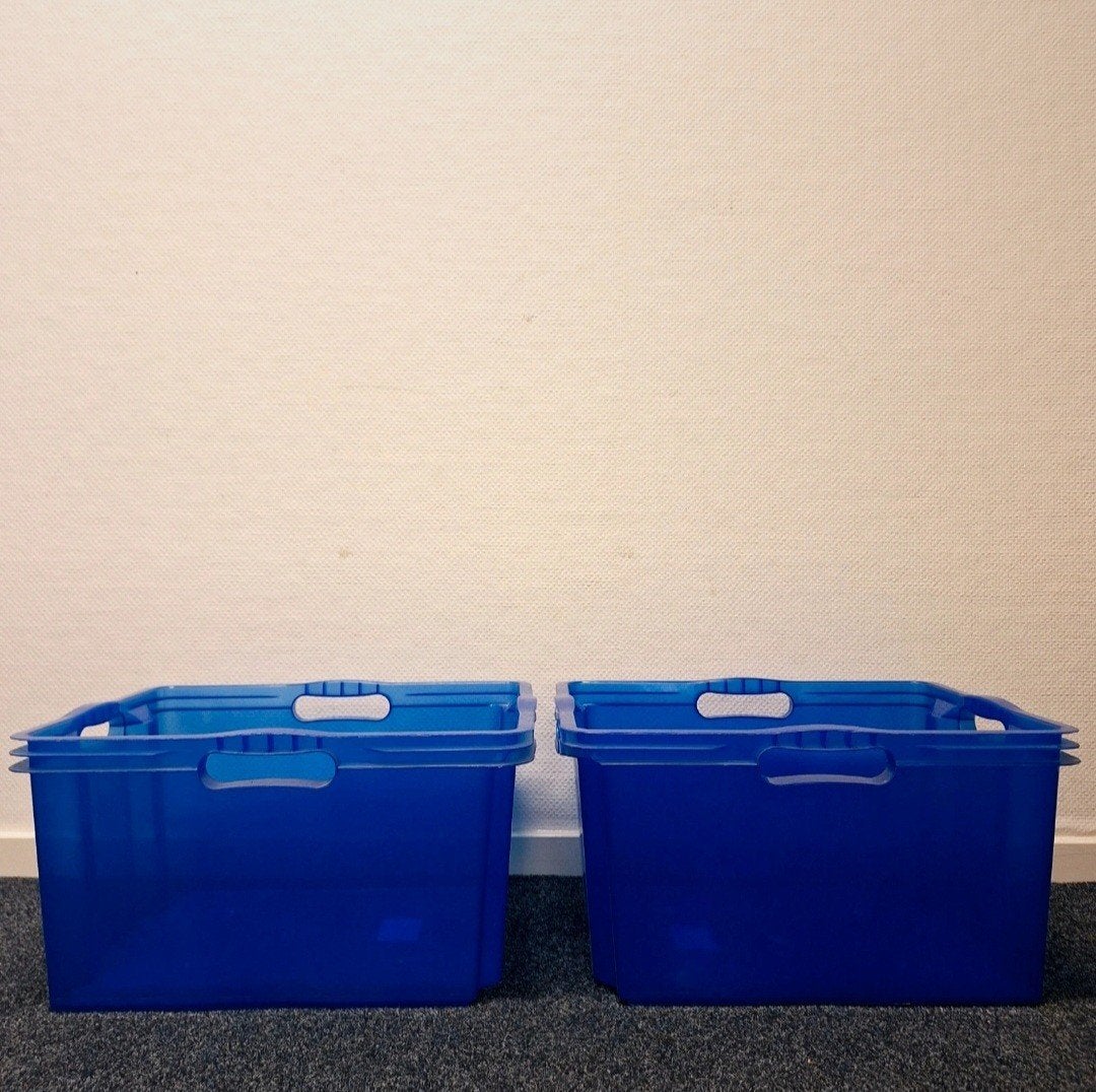 2x Xenos 594.606 | Multibox XL | 44 x 36 x 23 cm, Huis en Inrichting, Woonaccessoires | Kisten, Gebruikt, ., Minder dan 50 cm
