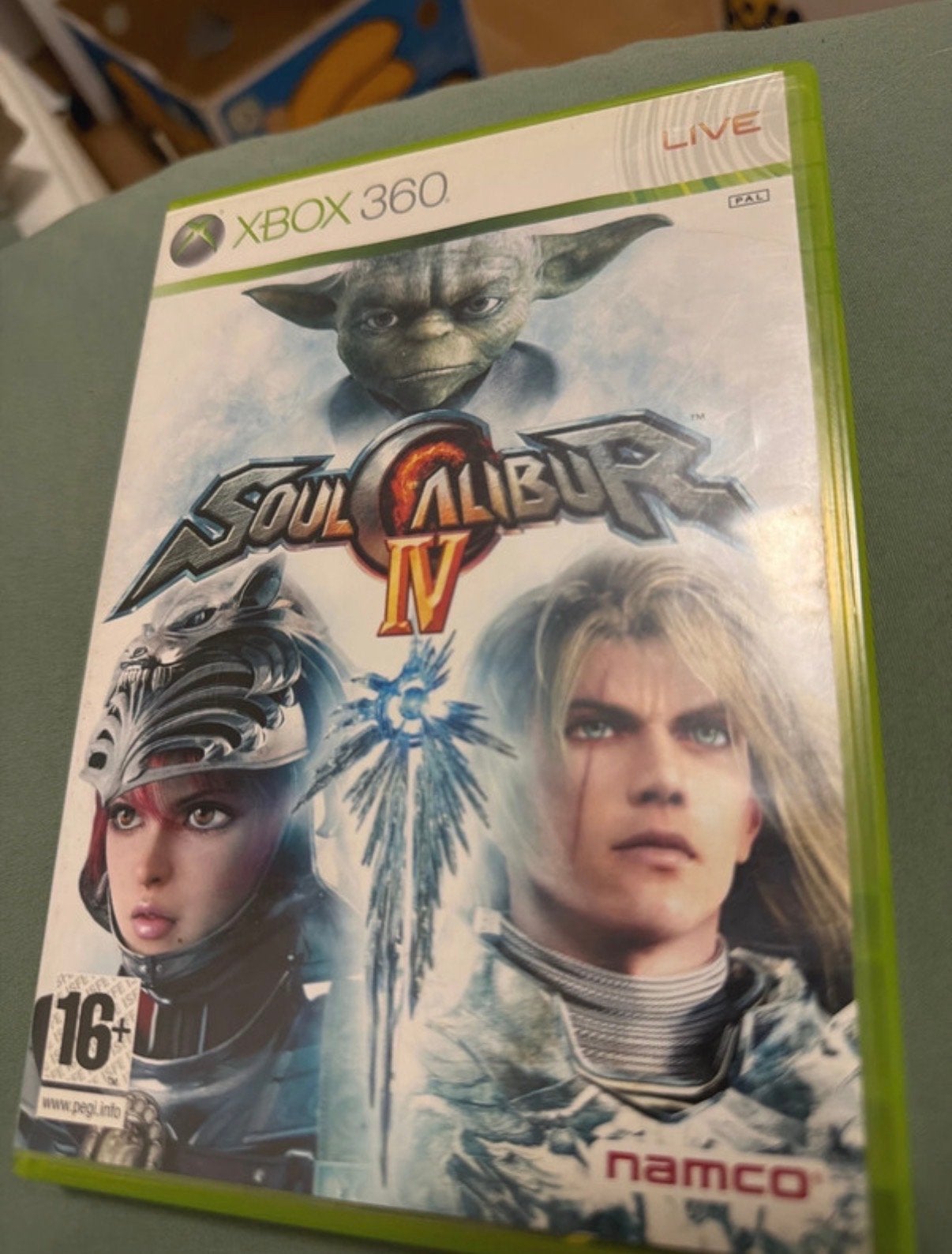 Soul Calibur IV Xbox 360 - Gebruikt, goede staat, Spelcomputers en Games, Games | Xbox 360, Online, Gebruikt, Vechten, 2 spelers