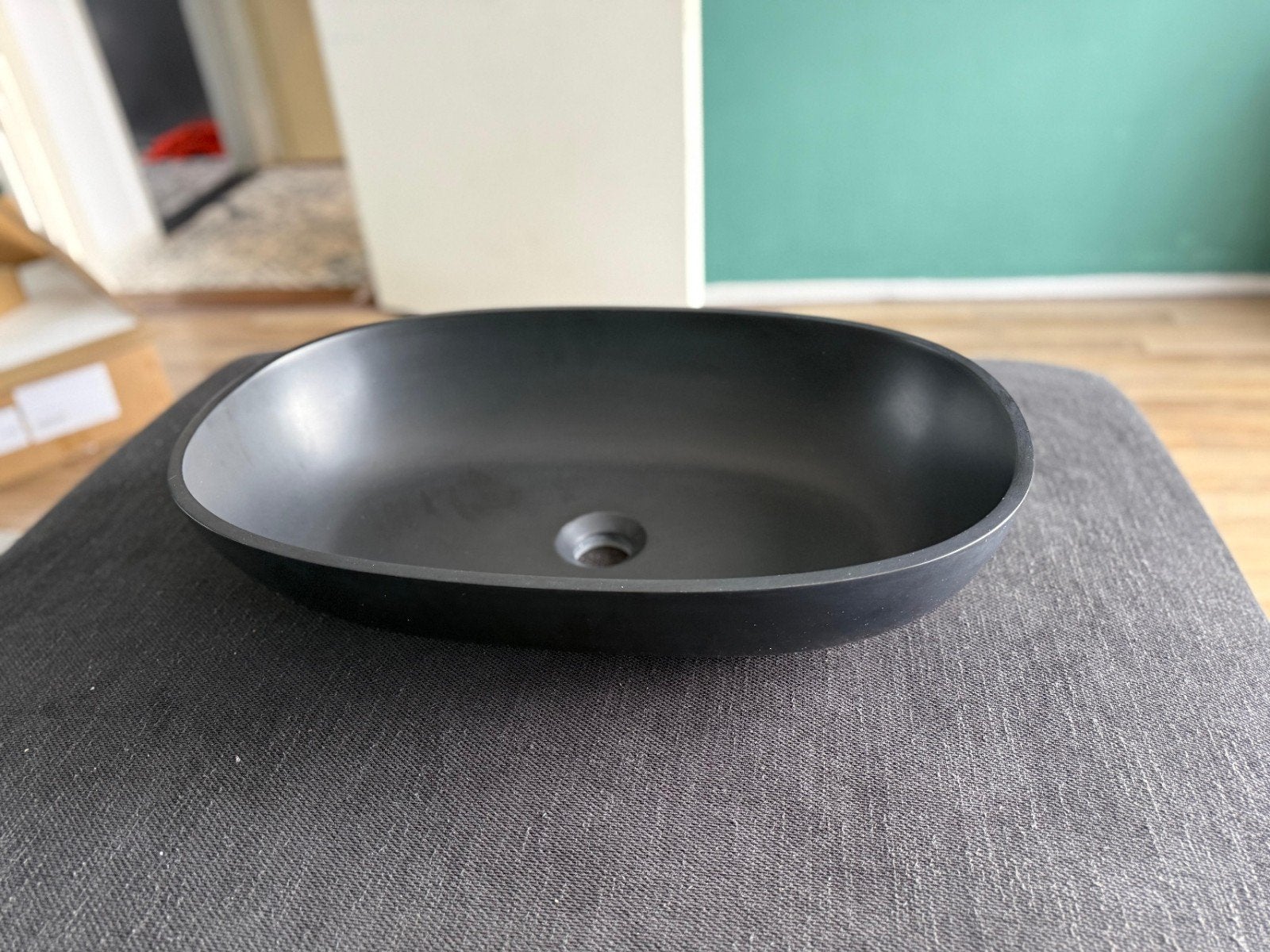 Wasbak Luca LUVA1306A, Nieuw, Minder dan 100 cm, Wasbak of Wastafel, 25 tot 50 cm