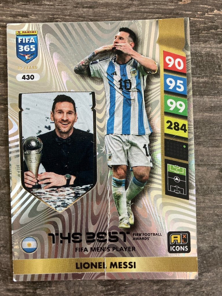 Panini FIFA 365 Adrenalyn XL 2025 Lionel Messi kaart, Verzamelen, Ophalen of Verzenden, Gebruikt, Buitenlandse clubs, Spelerskaart