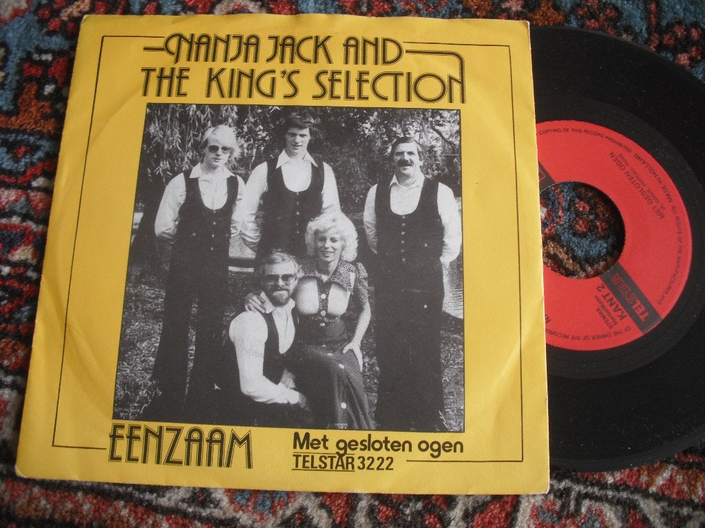 Nanja Jack and the King's Selection - Eenzaam., Cd's en Dvd's, Vinyl | Nederlandstalig, Ophalen of Verzenden, Zo goed als nieuw