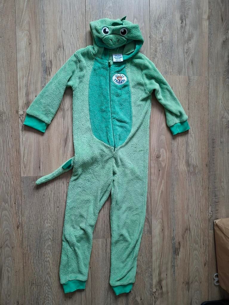 Onesie Dino maat 122/128, Ophalen of Verzenden, Gebruikt, Onbekend, Jongen of Meisje