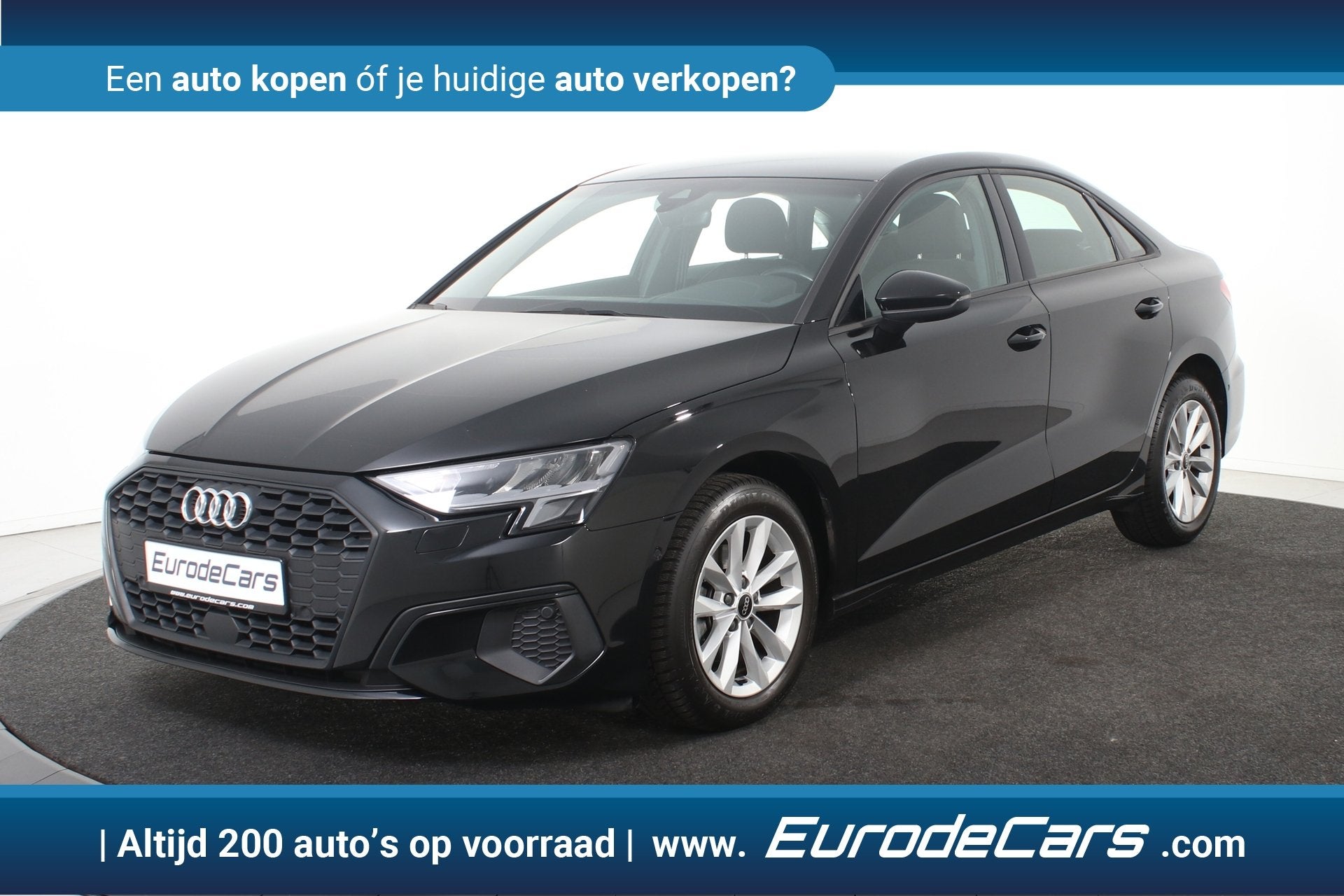 Audi A3 Sportback 30 TFSI S-tronic *1ste Eigenaar*Navigatie*, Auto's, Dealer onderhouden, Stof, Gebruikt, Zwart