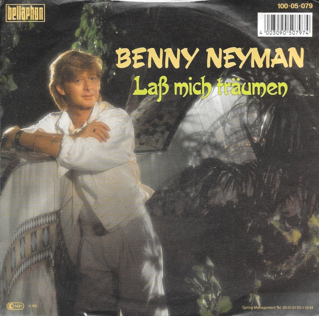 Vinyl Single Benny Neyman, Ophalen of Verzenden, Gebruikt, Nederlandstalig