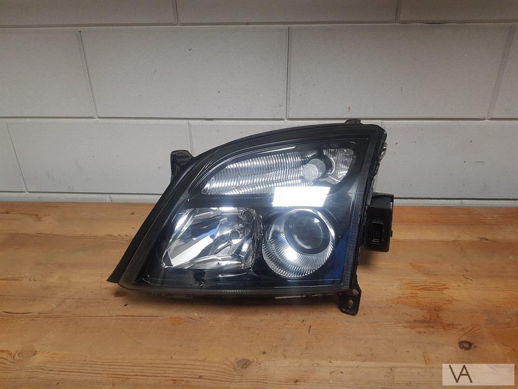Opel Vectra C 2002 - 2005 koplamp XENON links €100 gts zwart, Gebruikt, -, -, Opel
