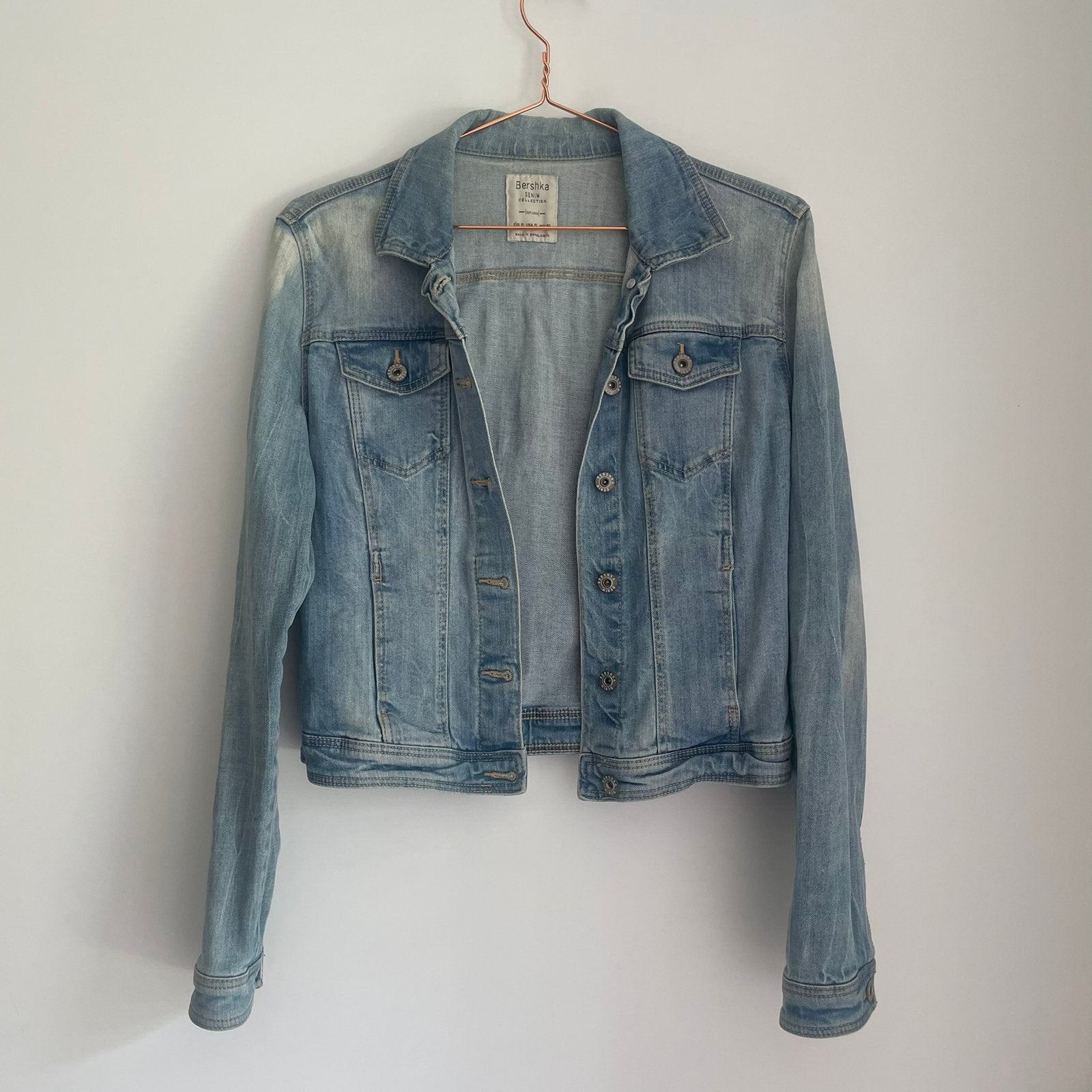 Spijkerjas, Ophalen of Verzenden, Zo goed als nieuw, Maat 36 (S), Blauw