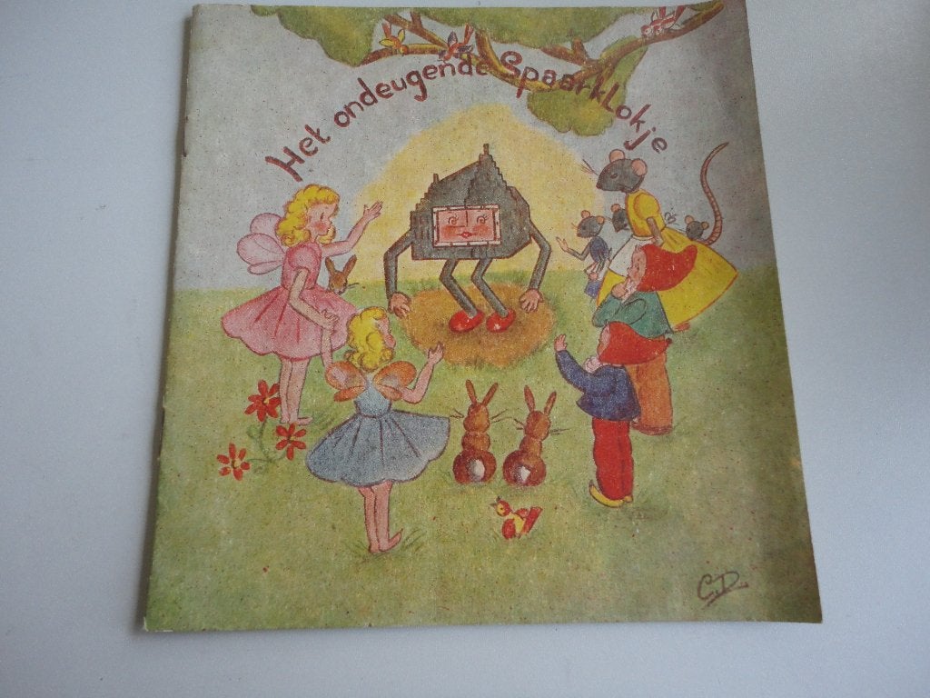 Het Ondeugende Spaarklokje - Vintage Kinderboek, Boeken, Gelezen, Ophalen of Verzenden, Sprookjes, Corry Deutekom en H. Nijdam