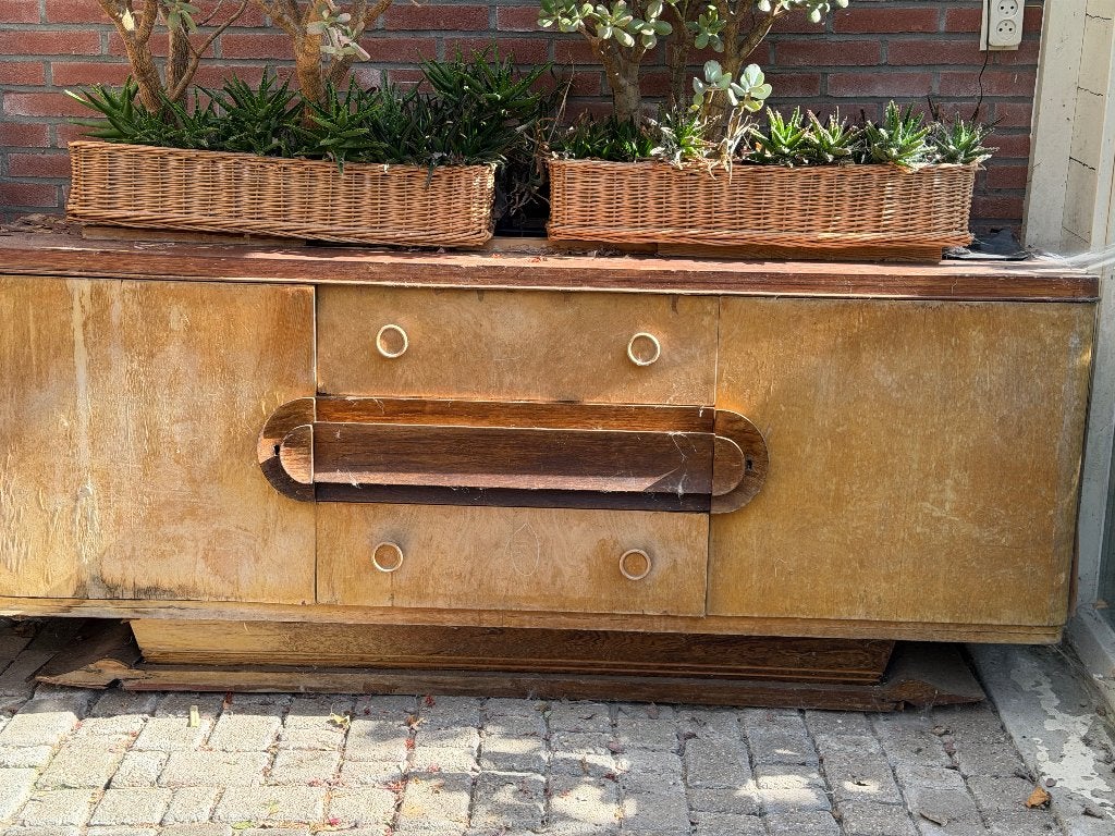 Art deco dressoir, Antiek en Kunst, Antiek | Meubels | Kasten, Ophalen
