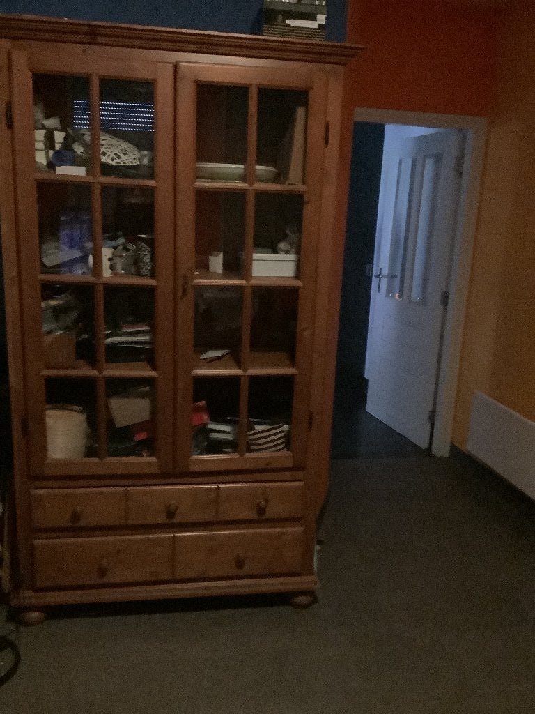 Kast, Ophalen, Met plank(en), Gebruikt, 100 tot 150 cm