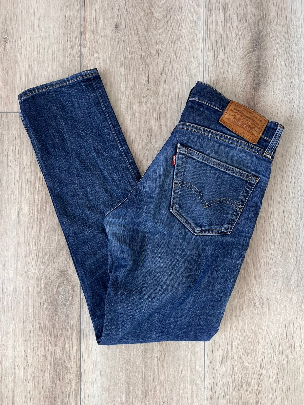W29 L32 levi’s 511 spijkerbroek merkkleding jeans denim, Ophalen of Verzenden, Gedragen, Blauw