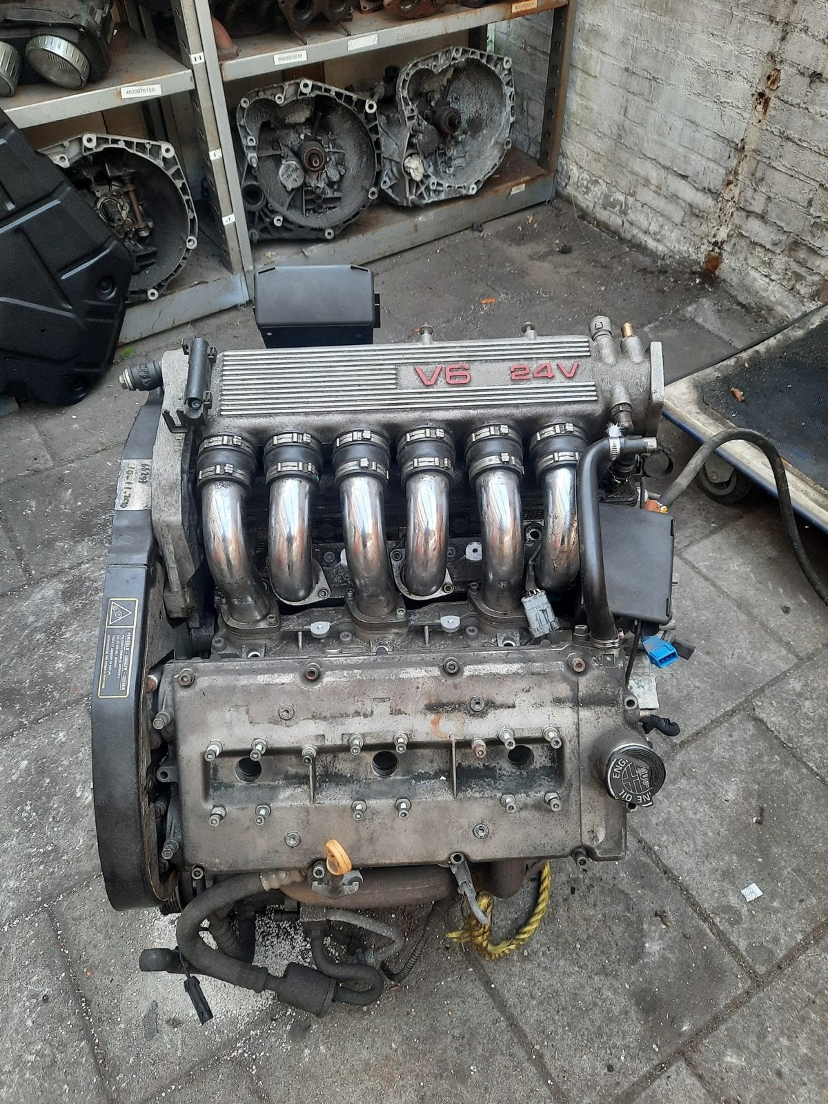 Alfa Romeo 156 2.5 V6 24V Motorblok, Auto-onderdelen, Motor en Toebehoren, Ophalen, Gebruikt, Alfa Romeo