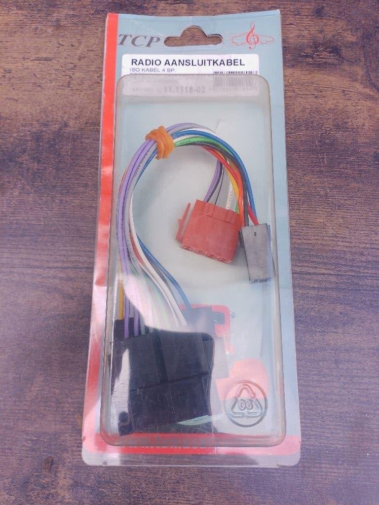 ISO Radio aansluitkabel Gallaxy - Sharan - Alhambra 1e type, -, Verzenden, -, Tcp