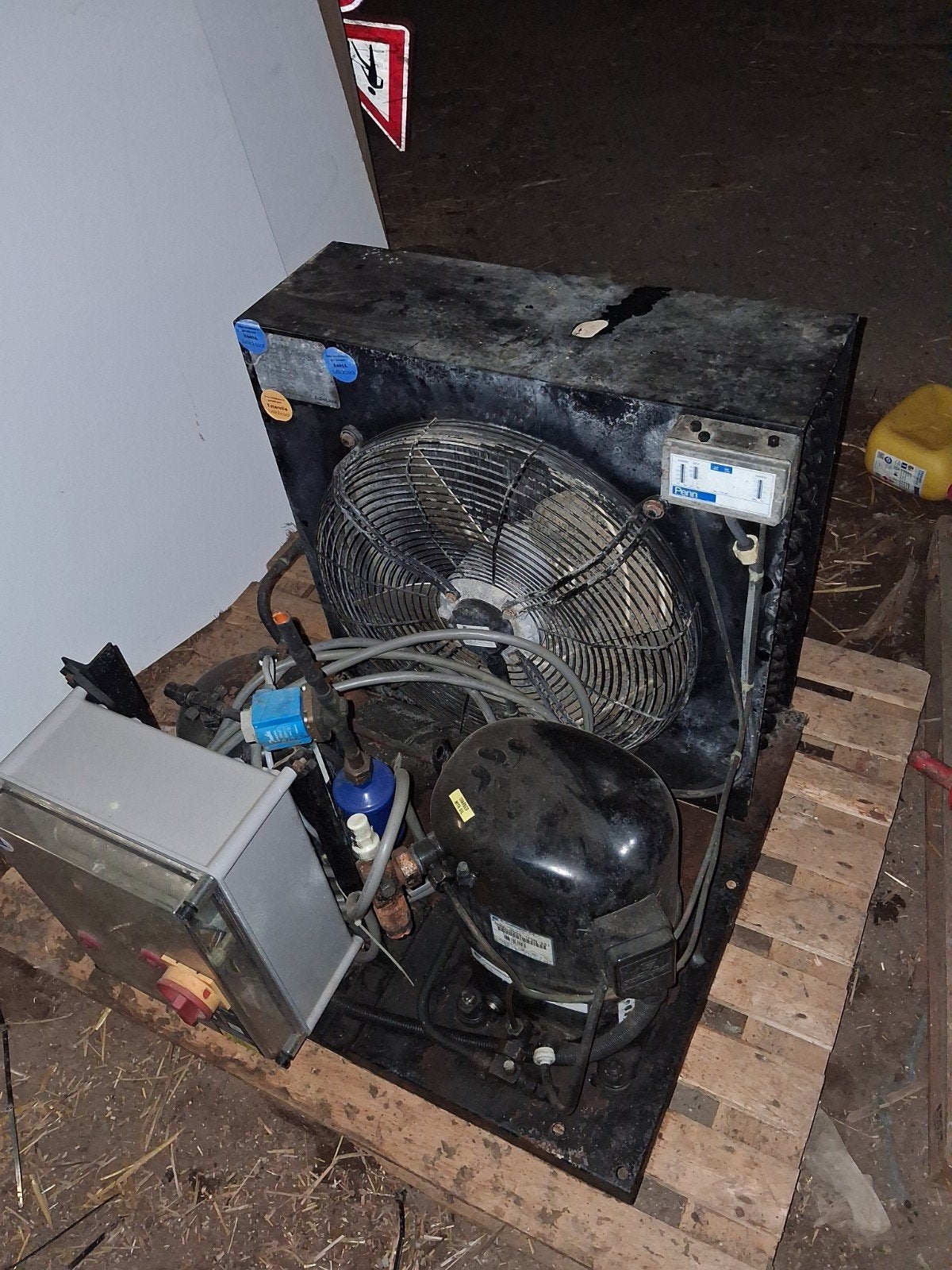 koel unit / koelmotor laval, Ophalen, Gebruikt