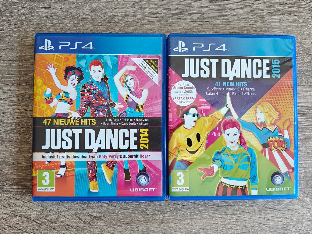 PS4 -- Just Dance 2014 en 2015, Spelcomputers en Games, Gebruikt, Eén computer, Ophalen of Verzenden, Platform