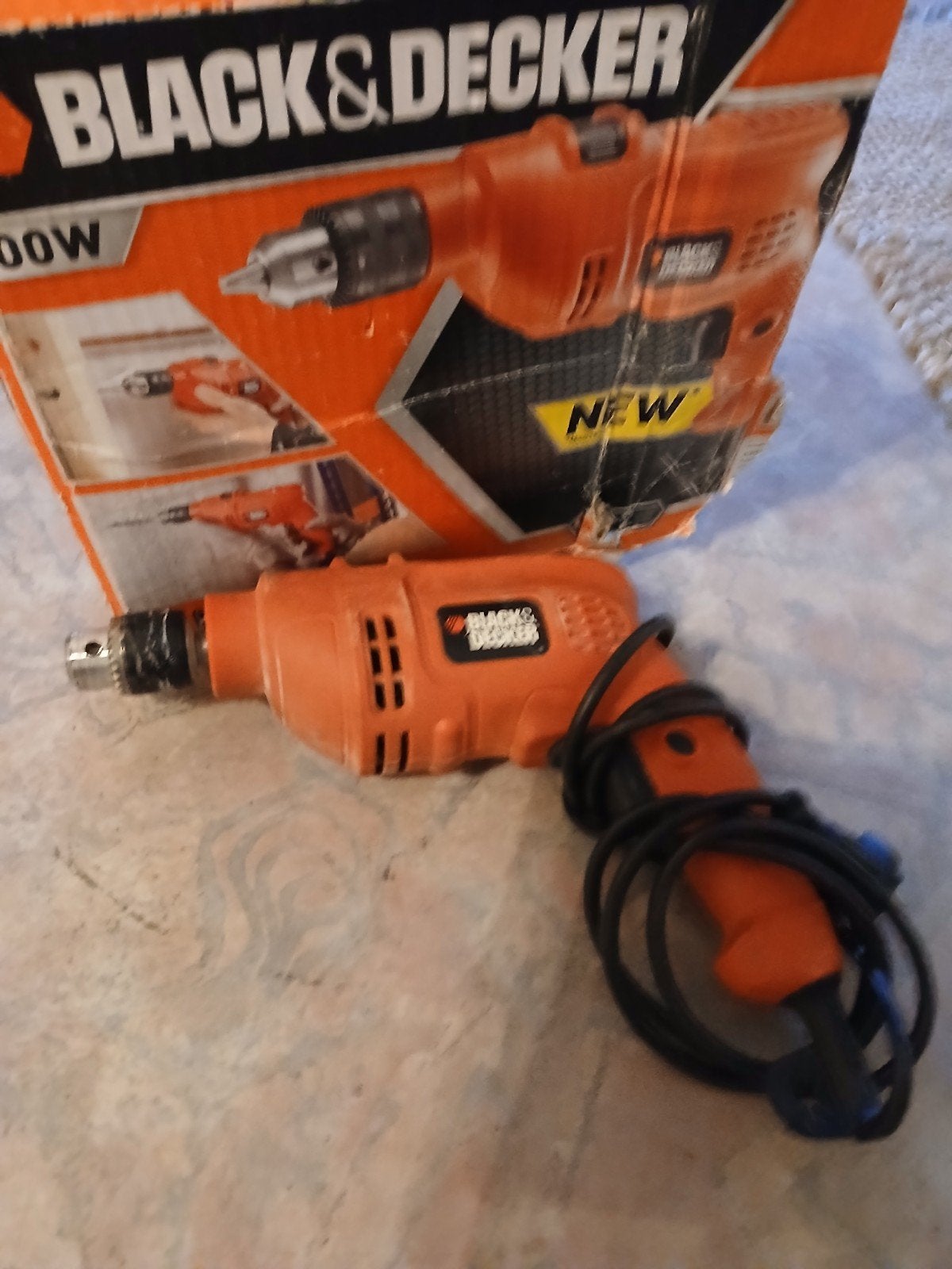 Black & Decker Boormachine 500W - Nieuw in doos, Ophalen, Gebruikt, 400 tot 600 watt, Boormachine