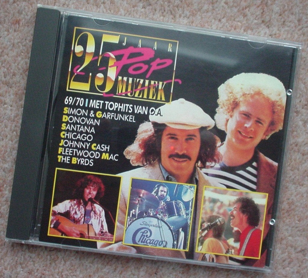 POPmuziek-geschiedenis 25 jaar - CD '69/'70 Afscheid Sixties, Ophalen, Gebruikt, Cd of Plaat