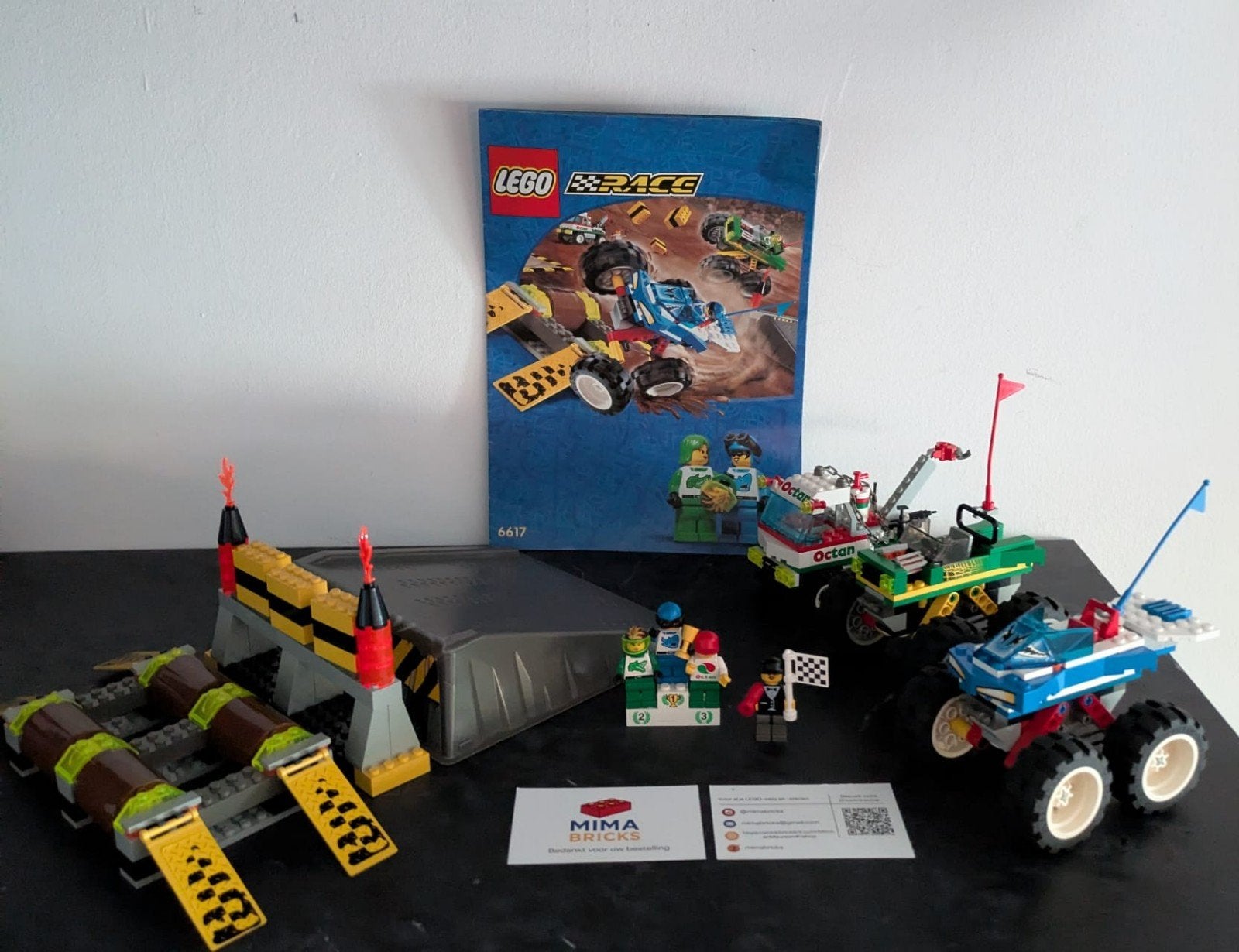 Lego Racers 6617 Complete set met instructieboekje, Ophalen of Verzenden, Lego, Lego, Lego