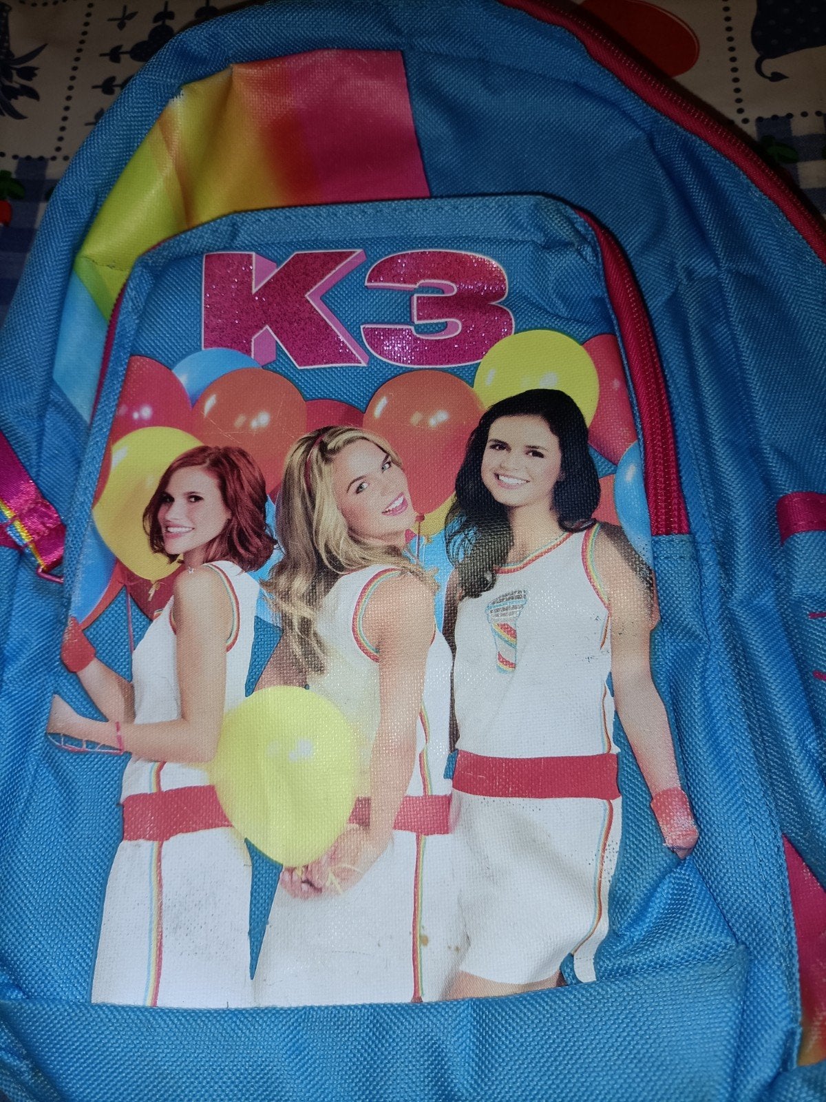 K3 rugtas rugzak met Klaasje, Hannah en Marthe, Ophalen of Verzenden, Overige merken