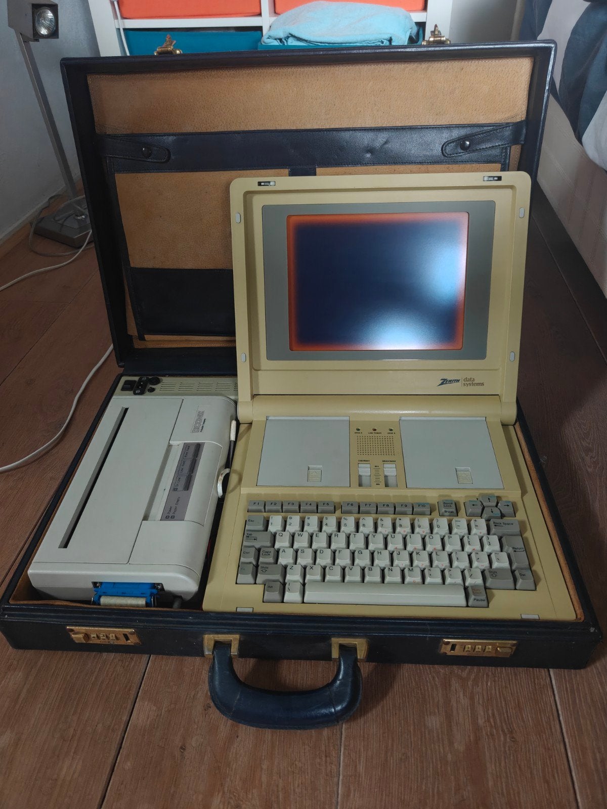 Zenith Data Systems 8088 MS-DOS Laptop in Koffer, Ophalen of Verzenden