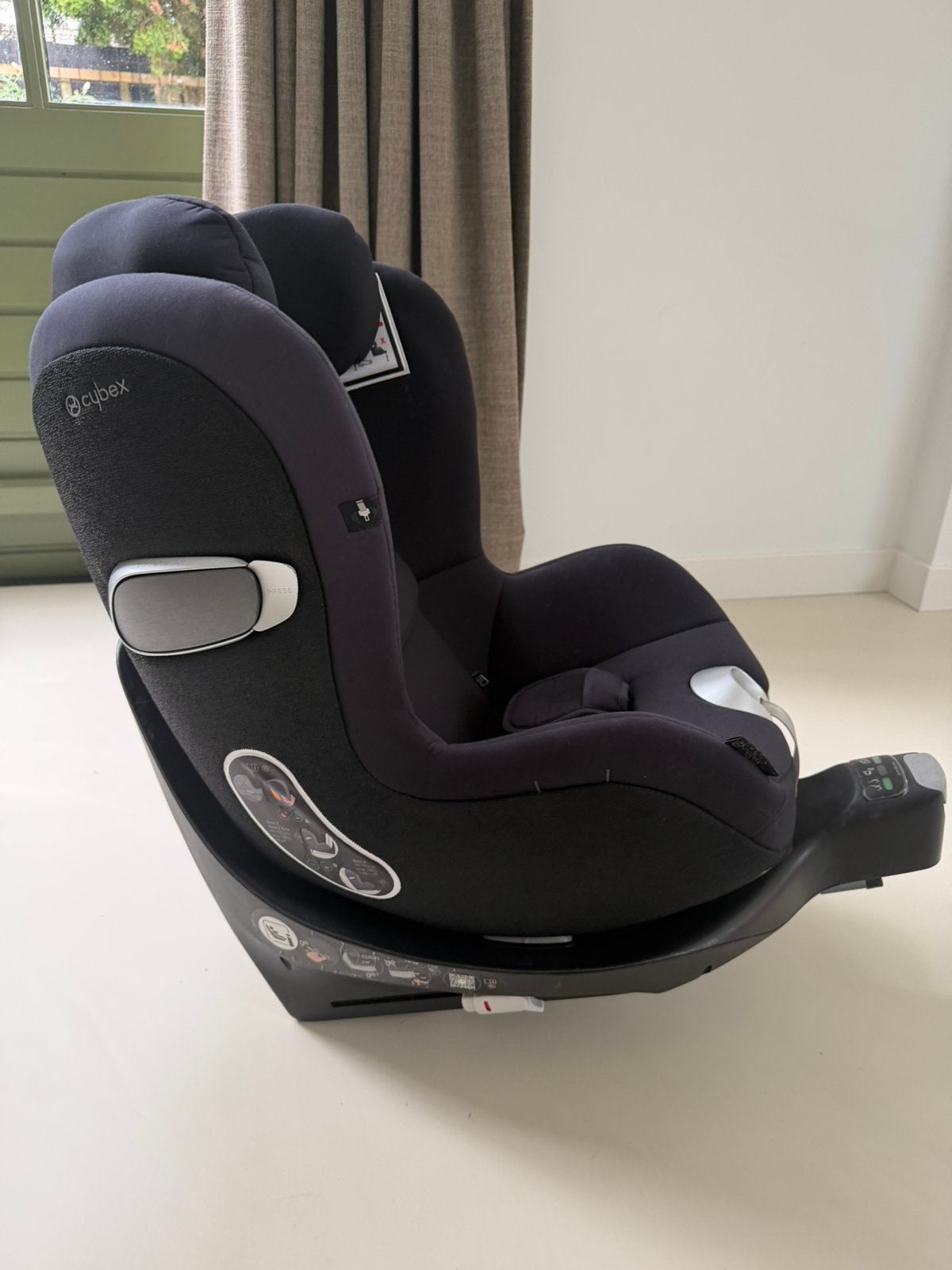 Cybax Platinum Base Z compleet, Gebruikt, Slaapstand, Isofix, 0 t/m 13 kg
